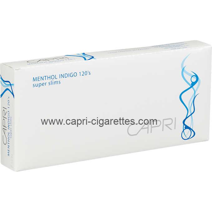  Buy Capri Magenta Indigo 120's Super Slims cigarettes